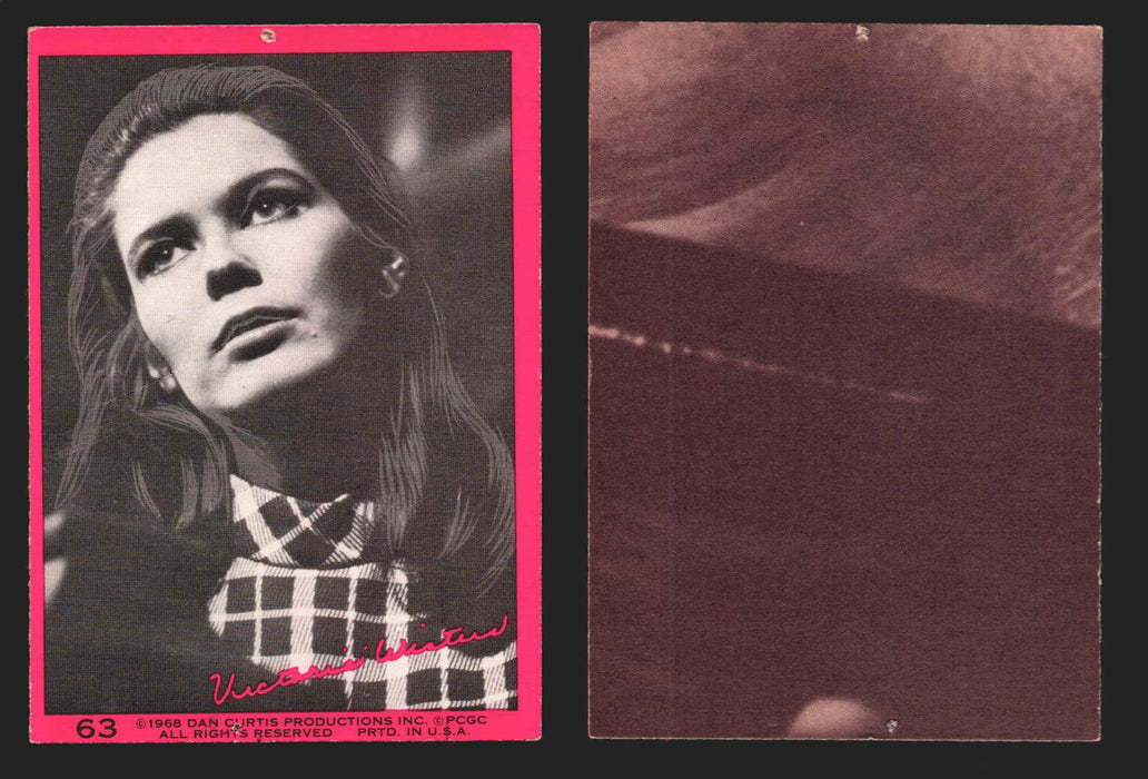 1966 Dark Shadows Series 1 (Pink) Philadelphia Gum Vintage Trading Cards Singles #63  - TvMovieCards.com