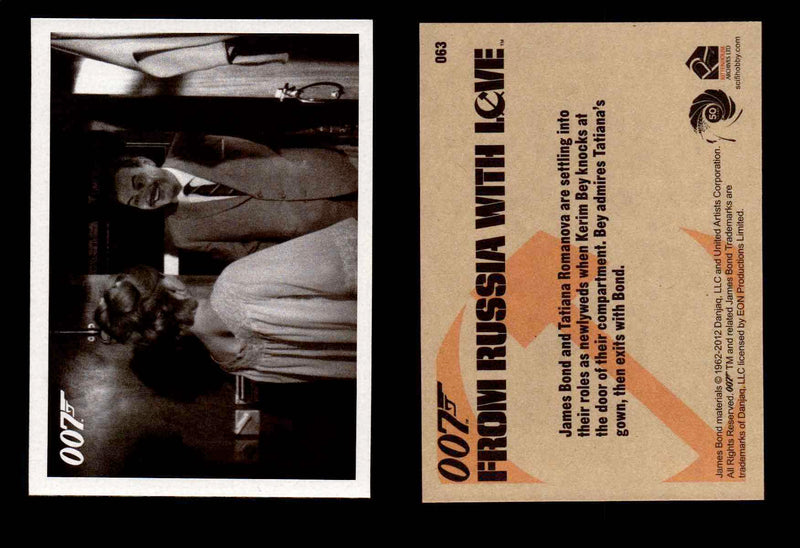 James Bond 50th Anniversary Series Two From Russia with Love Single Cards #1-65 #63  - TvMovieCards.com