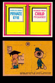 1968 Laugh-In Topps Vintage Trading Cards You Pick Singles #1-77 #63  - TvMovieCards.com