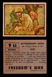 1950 Freedom's War Korea Topps Vintage Trading Cards You Pick Singles #1-100 #64  - TvMovieCards.com