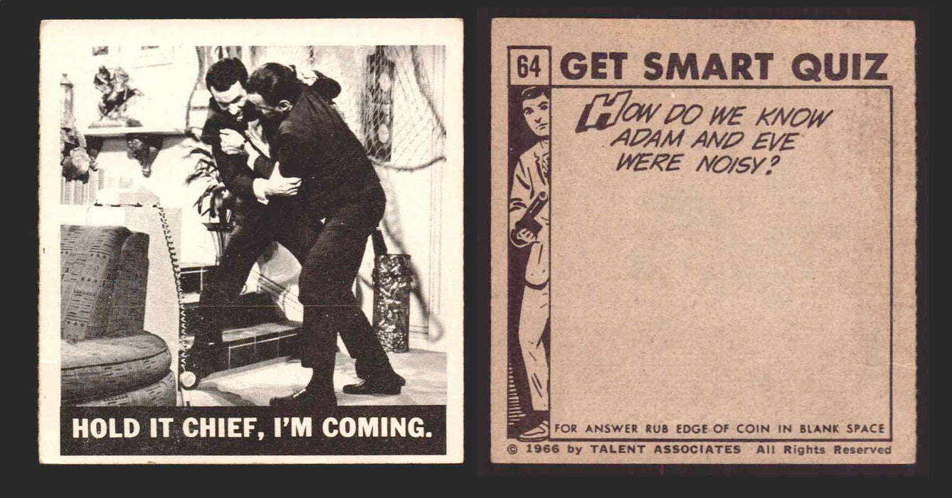 1966 Get Smart Vintage Trading Cards You Pick Singles #1-66 OPC O-PEE-CHEE #64  - TvMovieCards.com