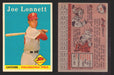 1958 Topps Baseball Trading Card You Pick Single Cards #1 - 495 EX/NM #	64	Joe Lonnett  - TvMovieCards.com
