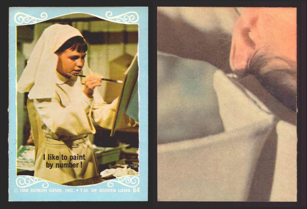The Flying Nun Vintage Trading Card You Pick Singles #1-#66 Sally Field Donruss 64   I like to paint by number!  - TvMovieCards.com