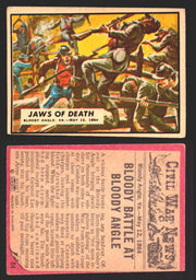 Civil War News Vintage Trading Cards A&BC Gum You Pick Singles #1-88 1965 64   Jaws of Death  - TvMovieCards.com