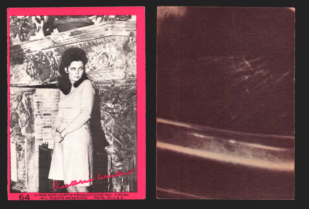 1966 Dark Shadows Series 1 (Pink) Philadelphia Gum Vintage Trading Cards Singles #64  - TvMovieCards.com