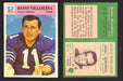 1966 Philadelphia Football NFL Trading Card You Pick Singles #1-#99 VG/EX 64 Danny Villanueva - Dallas Cowboys  - TvMovieCards.com