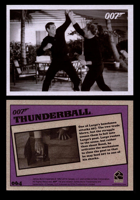 James Bond Archives 2014 Thunderball Throwback You Pick Single Card #1-99 #64  - TvMovieCards.com