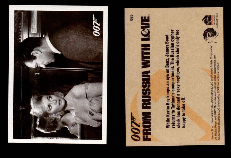 James Bond 50th Anniversary Series Two From Russia with Love Single Cards #1-65 #65  - TvMovieCards.com