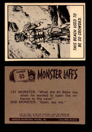 Monster Laffs 1966 Topps Vintage Trading Card You Pick Singles #1-66 #65  - TvMovieCards.com