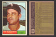 1961 Topps Baseball Trading Card You Pick Singles #1-#99 VG/EX #	65 Ted Kluszewski - Los Angeles Angels  - TvMovieCards.com