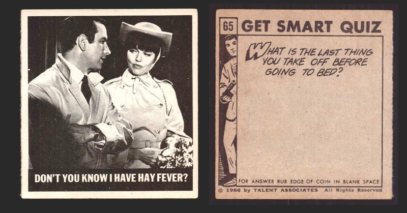 1966 Get Smart Vintage Trading Cards You Pick Singles #1-66 OPC O-PEE-CHEE #65  - TvMovieCards.com