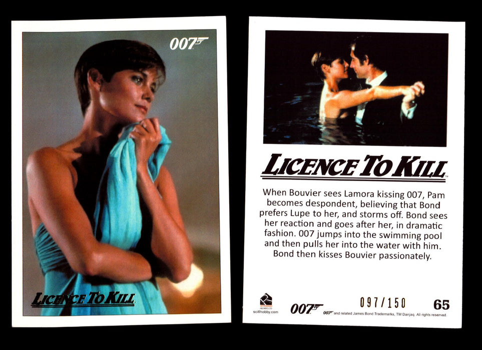 James Bond Classics 2016 Licence To Kill Gold Foil Parallel Card You Pick Single #65  - TvMovieCards.com
