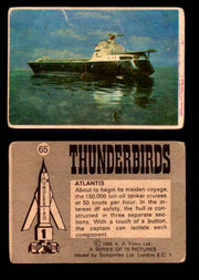 Thunderbirds Vintage Trading Card Singles #1-72 Somportex 1966 #65  - TvMovieCards.com