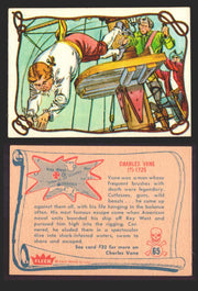 1961 Pirates Bold Vintage Trading Cards You Pick Singles #1-#66 Fleer 65   Charles Vane  - TvMovieCards.com