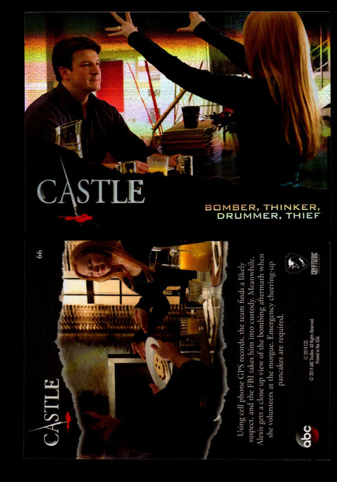 Castle Seasons 3 & 4 Foil Parallel Base Card You Pick Singles 1-72 #66  - TvMovieCards.com