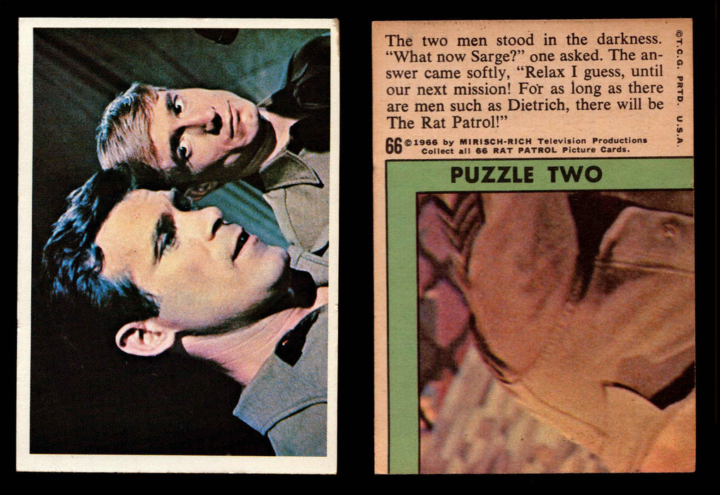 Rat Patrol 1966 Topps Vintage Card You Pick Singles #1-66 #66  - TvMovieCards.com