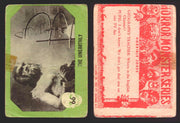 1961 Horror Monsters Series 1 Green Trading Card You Pick Singles #1-66 NuCard #	 66   The Unearthly  - TvMovieCards.com