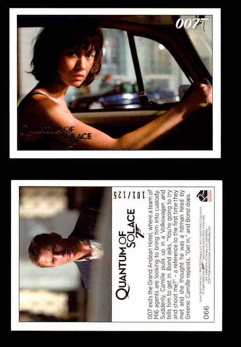 James Bond Archives Quantum of Solace Gold Parallel You Pick Single Cards #1-90 #66  - TvMovieCards.com