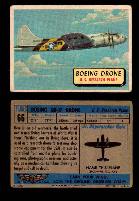 1957 Planes Series II Topps Vintage Card You Pick Singles #61-120 #66  - TvMovieCards.com