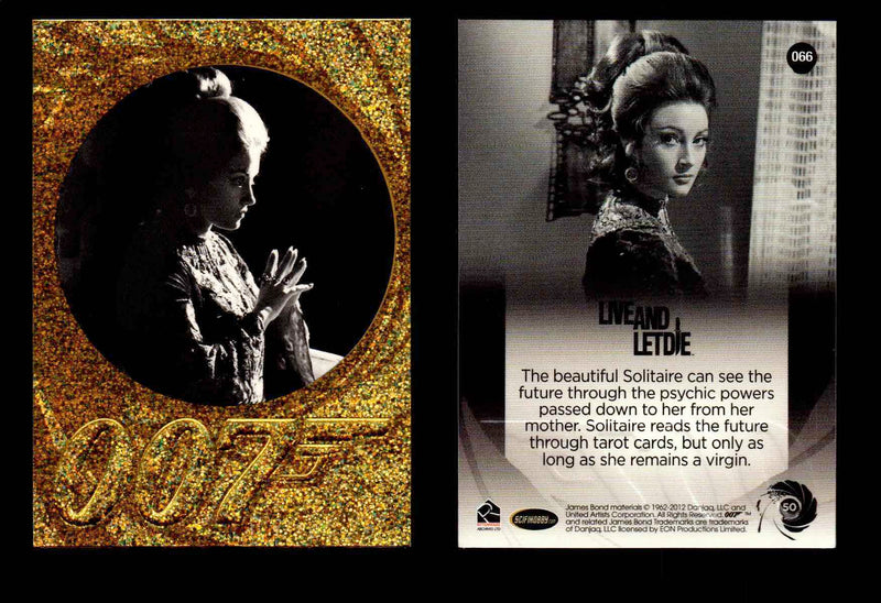 James Bond 50th Anniversary Series Two Gold Parallel Chase Card Singles #2-198 #66  - TvMovieCards.com