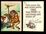 Fabulous Odd Rods Vintage Sticker Cards 1973 #1-#66 You Pick Singles   - TvMovieCards.com