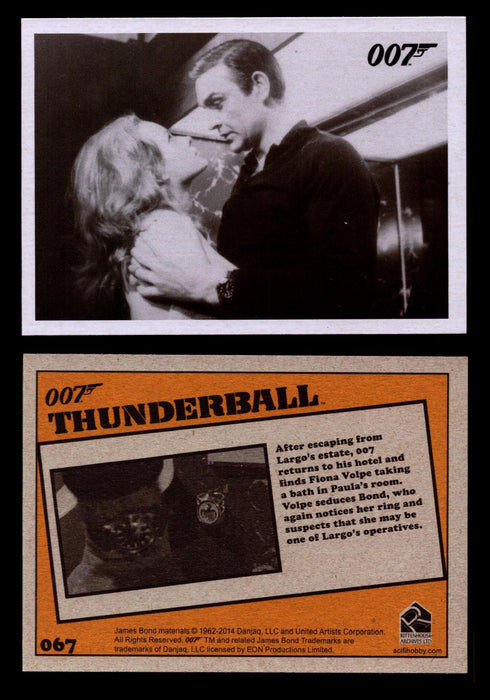 James Bond Archives 2014 Thunderball Throwback You Pick Single Card #1-99 #67  - TvMovieCards.com