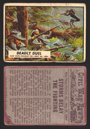 1962 Civil War News Topps TCG Trading Card You Pick Single Cards #1 - 88 67   Deadly Duel  - TvMovieCards.com