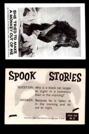 1961 Spook Stories Series 1 Leaf Vintage Trading Cards You Pick Singles #1-#72 #67  - TvMovieCards.com
