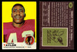 1969 Topps Football Trading Card You Pick Singles #1-#263 G/VG/EX #	67	Charley Taylor (HOF)  - TvMovieCards.com