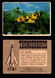 Thunderbirds Vintage Trading Card Singles #1-72 Somportex 1966 #67  - TvMovieCards.com