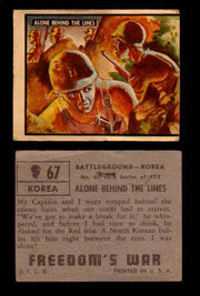 1950 Freedom's War Korea Topps Vintage Trading Cards You Pick Singles #1-100 #67  - TvMovieCards.com