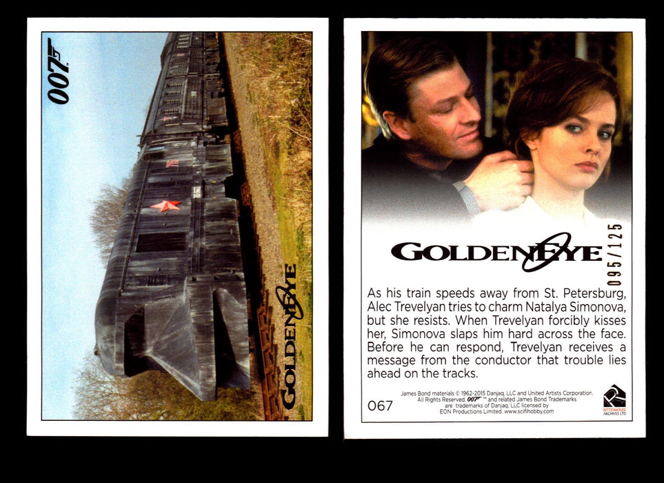 James Bond Archives 2015 Goldeneye Gold Parallel Card You Pick Single #1-#102 #67  - TvMovieCards.com