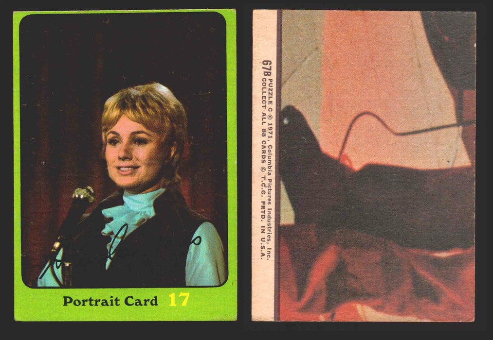 1971 The Partridge Family Series 3 Green You Pick Single Cards #1-88B Topps USA #	67B   Portrait Card 17: Shirley Jones  - TvMovieCards.com