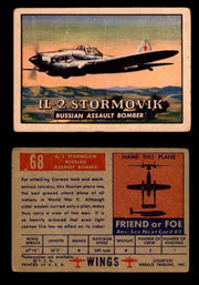 1952 Wings Topps TCG Vintage Trading Cards You Pick Singles #1-100 #68  - TvMovieCards.com