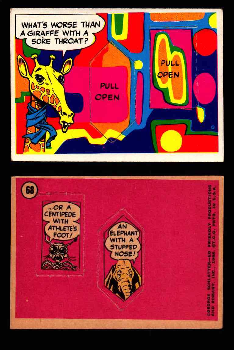 1968 Laugh-In Topps Vintage Trading Cards You Pick Singles #1-77 #68  - TvMovieCards.com