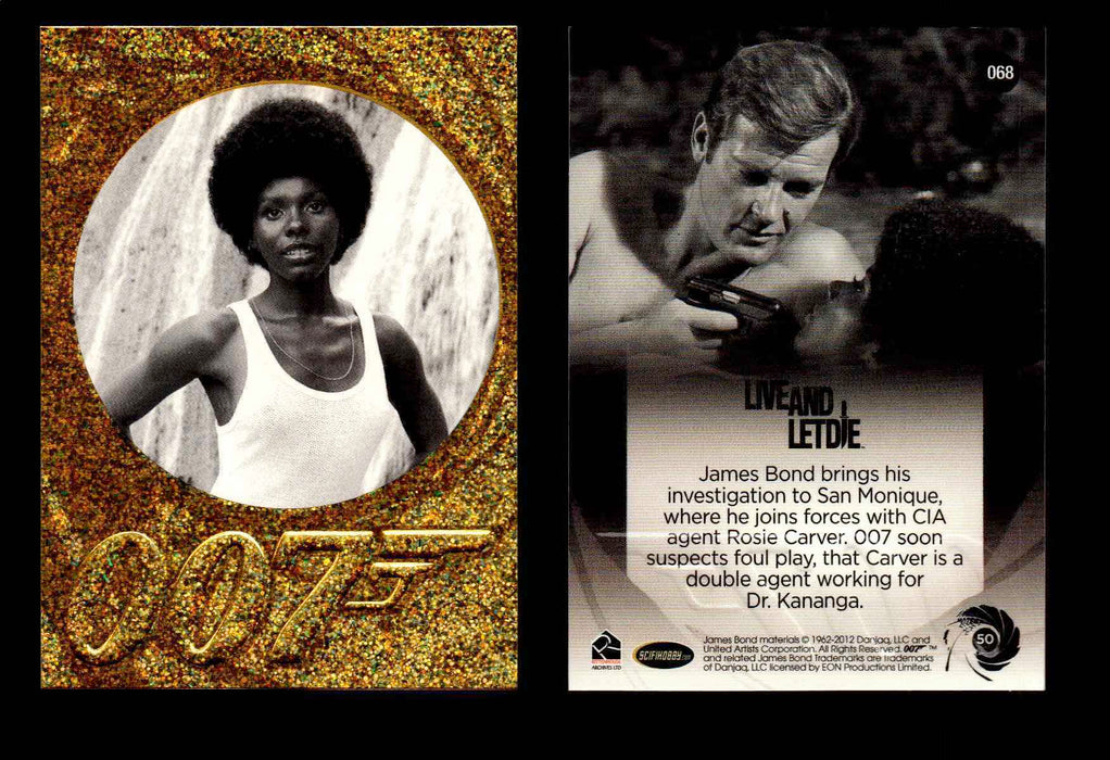 James Bond 50th Anniversary Series Two Gold Parallel Chase Card Singles #2-198 #68  - TvMovieCards.com