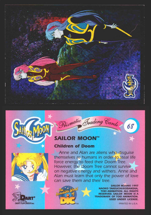 1997 Sailor Moon Prismatic You Pick Trading Card Singles #1-#72 Cracked 68   Children of Doom  - TvMovieCards.com