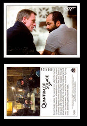 James Bond Archives Quantum of Solace Gold Parallel You Pick Single Cards #1-90 #68  - TvMovieCards.com