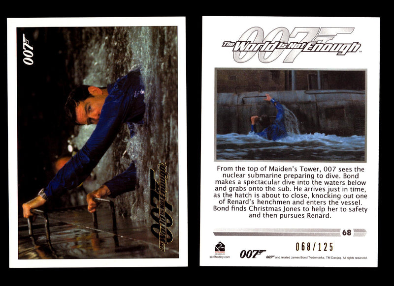 James Bond Classics 2016 World is Not Enough Gold Foil Parallel Card You Pick Nu - TvMovieCards.com