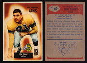 1955 Bowman Football Trading Card You Pick Singles #1-#160 VG/EX #69 Tom Dahms  - TvMovieCards.com