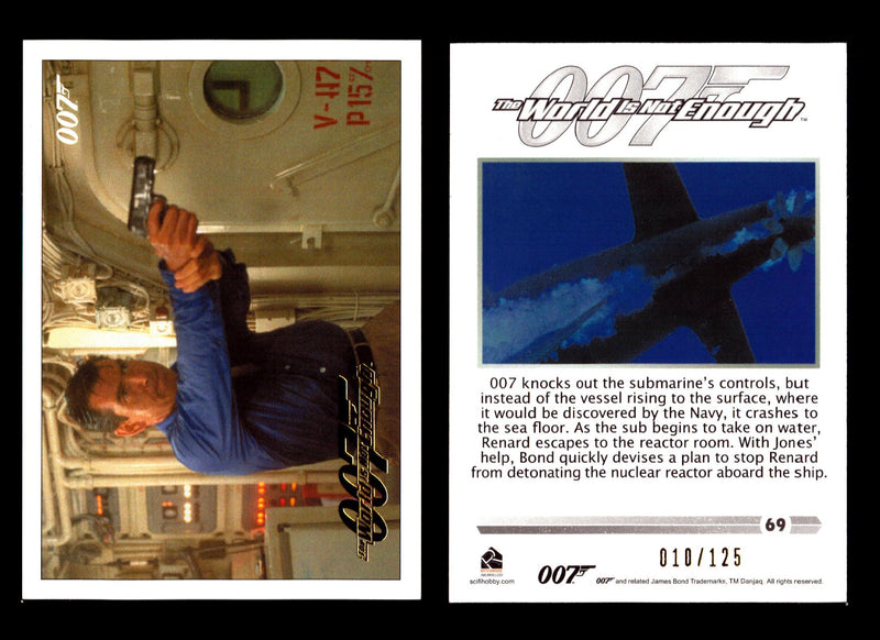 James Bond Classics 2016 World is Not Enough Gold Foil Parallel Card You Pick Nu - TvMovieCards.com