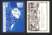 1965 Blue Monster Cards Vintage Trading Cards You Pick Singles #1-84 Rosen 69   Terror from the Year 5000  - TvMovieCards.com