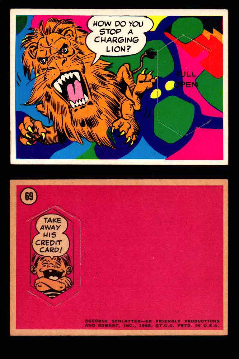 1968 Laugh-In Topps Vintage Trading Cards You Pick Singles #1-77 #69  - TvMovieCards.com
