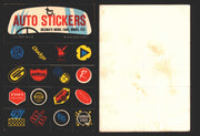 1970 Way Out Wheels Vintage Sticker Trading Cards You Pick Singles #1-22 Topps #6 of 22 (Vauxhall)  - TvMovieCards.com