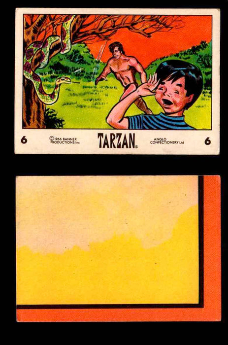 1966 Tarzan Banner Productions Vintage Trading Cards You Pick Singles #1-66 #6  - TvMovieCards.com