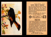 Birds - Useful Birds of America 8th Series You Pick Singles Church & Dwight J-9 #6 Redstart  - TvMovieCards.com