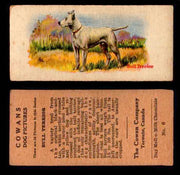 1929 V13 Cowans Dog Pictures Vintage Trading Cards You Pick Singles #1-24 #6 Bull Terrior  - TvMovieCards.com
