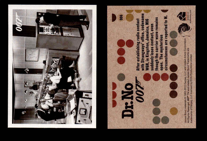James Bond 50th Anniversary Series Dr. No You Pick Single Cards #1-65 #6  - TvMovieCards.com