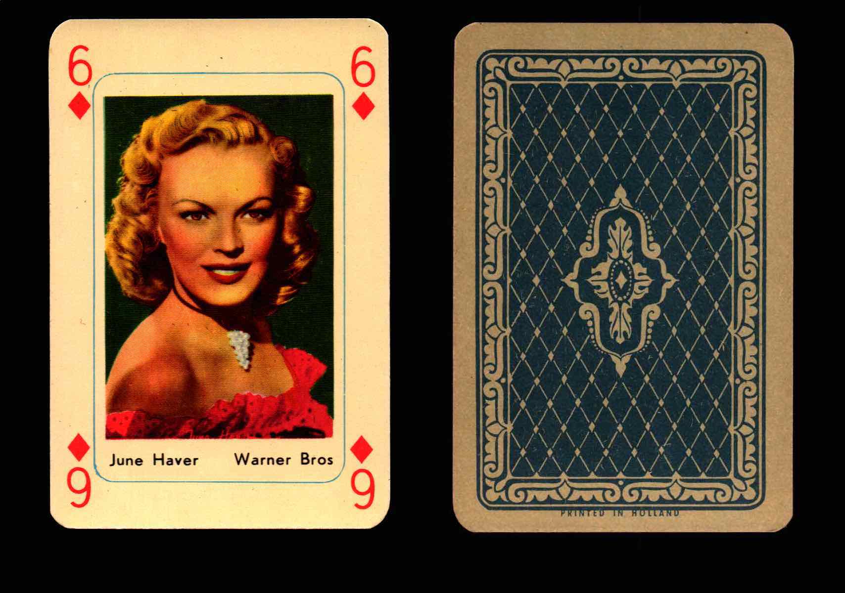 Vintage Hollywood Movie Stars Playing Cards You Pick Singles
