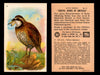 Birds - Useful Birds of America 6th Series You Pick Singles Church & Dwight J-9 #6 Quail  - TvMovieCards.com